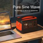 hot energy storage home outdoor lithium battery 600w solar portable power