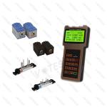 LCD Display Ultrasonic Pipe Flow Meter RS232 Clamp On Portable