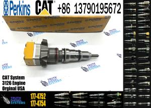 China Excavator Engine Common Rail Injector 1774752 177-4752 10R1257 for CAT325C 3126B 3126 factory