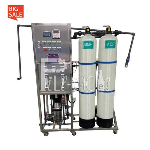 China 500-2000LPH Pure Drinking Mineral Water Treatment Reverse Osmosis Purification Equipment Machine System factory