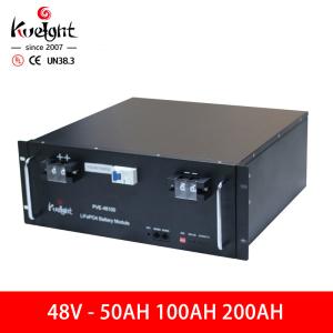 China 50ah Lifepo4 Battery Pack 48v 200ah Lithium Ion Battery Module factory