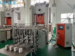 China 80TON Pressure Aluminum Foil Container Manufacturing Machine Easy Operating factory