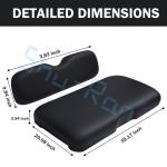 EZGO RXV Front Seat Cushion, Golf Cart Accessories Flip Front Seat