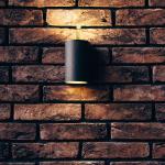 20 Lumen Outdoor Cylinder Wall Sconce 220mA Modern Outdoor Wall Sconce