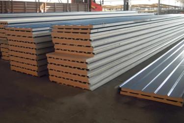 960mm Thermal Insulating Anti Fire EPS Sandwich Panel In RAL Color / Customized