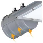 IP65 Waterproof Integrated Street Light 100W High Lumen Led Outdoor Streetlight