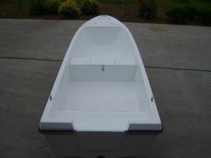 China Attractive Commercial Fishing Boats Double Hull 4.2m FS420D With Fishing Tank factory