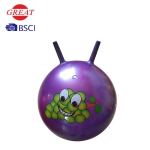 China Nontoxic Kids Hopper Ball Rubber Free With Customized Logo Photodegradable factory