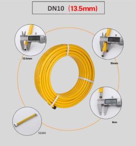 China DN10 Gas Hose For Commercial Kitchen Rohs Certified High Pressure Resistant factory