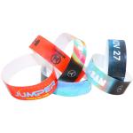 Tear Resistant Paper Event Wristbands Tyvek Dupont Adjustable Size
