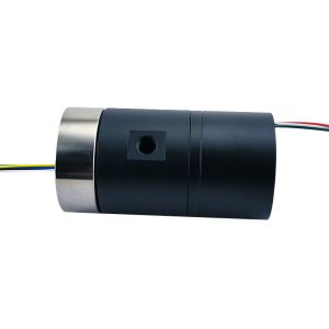Pneumatic-Electric Slip Ring with 6 Signal Circuits and G1/8" Interface for 6