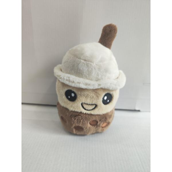 China Recording and Repeating Bubble Tea Plush Toy Electronic Toy Functional toy best gift for kids factory