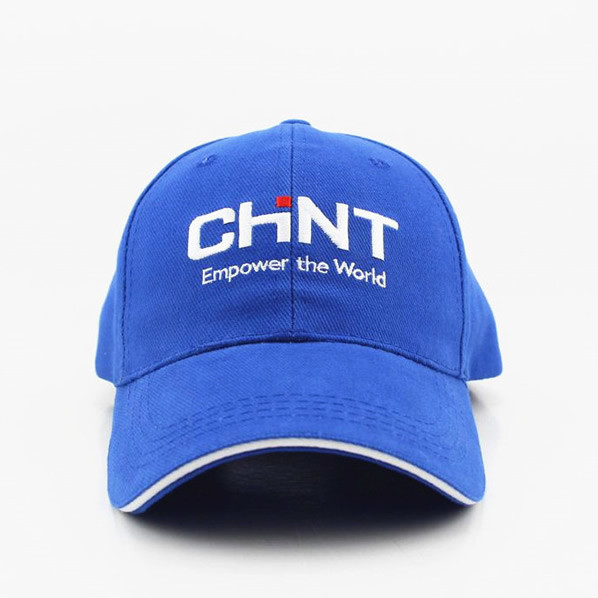 Twill cotton baseball caps with embroidered logo Branding promotional products hats outdoor sun visors for spring&summer
