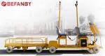 Rail Guided Die Transfer Cart Railway Track Inspection Repairment Maintenance