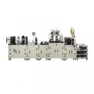 China Disposable Non Woven Face Mask Manufacturing Machine Automatic Shutdown factory