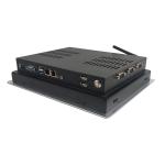 Ubuntu OS 250nits Panel Mount Industrial Computer Intel J1900