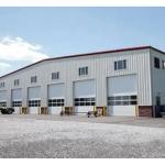 Welded Steel Prefabricated Agricultural Buildings H Section Steel Frame