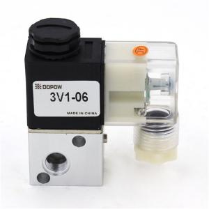 China 3 Way 2 Position Pneumatic Solenoid Valve 1/8&quot; DC 12V 3V1-06 factory