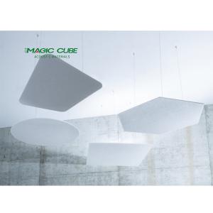 Meeting Room Soundproofing Polyester Ceiling Insulation With Customized