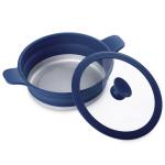 Customized Silicone Cooking Pot Collapsible Silicone Cookware Camping