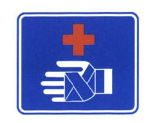 China Good Price Traffic Sign General Road Guidance Signs Blue and White Color Sheet factory
