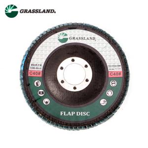 China Marble Granite 115mm 4 1/2&quot; Abrasive Silicon Carbide Flap Wheel factory