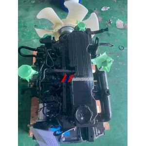 Mitsubishi S4Q2 Remanufactured Diesel Engine Assembly, Inline Four-cylinder,