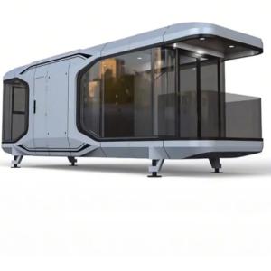 China Modular Little Villa Prefab Houses Capsule Homes Hotel Cabin Container Prefabricadas Casas factory