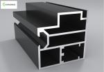Golden Extruded Wood Grain Extrusion Aluminum Profile 6063 T5 Aluminium Alloy
