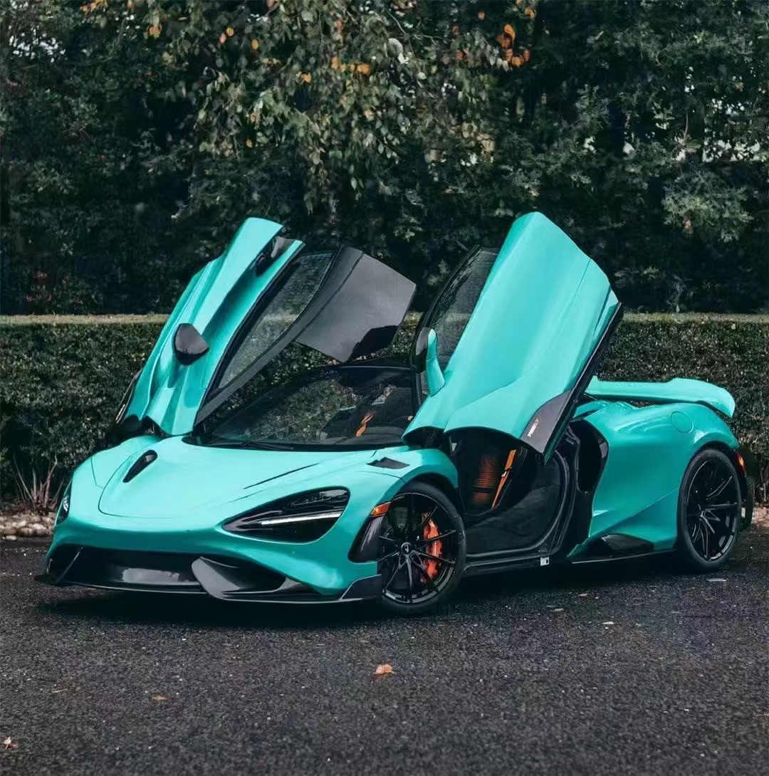 For McLaren 720s Body Kit 720S Upgrades the 765LT Style Carbon Fiber Front and Rear Bumper Spoiler Body Kit