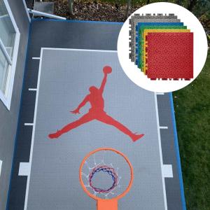 China Pp Multi Sport Interlocking Tiles For Outdoor Indoor Pickleball Basketball Court factory
