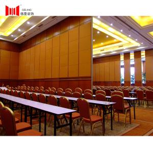 China 110mm Soundproof Collapsible Partition Wall 32kg/M2 Movable Acoustic Walls factory