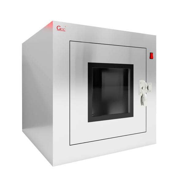 Electronic Embedded SS316 Cleanroom Stainless Steel Pass Box