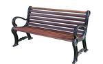 Assembled Wood Imitated Fiberglass Outdoor Chairs And Bench Weather Proof