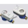 Buy cheap Valve Control Wireless Remote Reading Water Meter With DN15 - DN25 Iron Housing from wholesalers