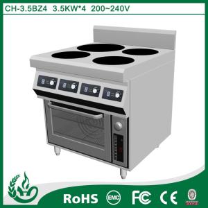China 4 plate electric induction cooker with oven factory