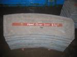 Cement High Cr White Metal Casting Supplies End Liners For Mill