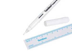 China White Waterproof Plastic Ink Surgical Marker For Tattoo Permanent Makeup Pen factory