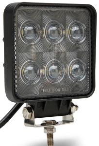 China 7D 10-30V high quality 18W PC lens Black led offroad work light 4x4 HCW-L18286 7D factory