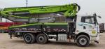 2021 Used Hydraulic Concrete Pump 43 Meters With 3 Axles Mercedes Benz Chassis