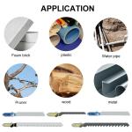 25 Piece Professional Jigsaw Saw Blades For Drywall Board Wood And Metal Cutting