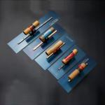 Magnesium Alloy Handle Blue Carbon Steel Blade Plaster Trowel