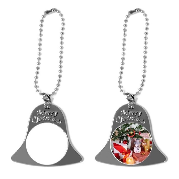 Christmas Jingle Bell Sublimation Ornament Blanks