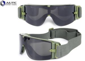 China Bulletproof Military Safety Glasses Anti Fog Colorful Easy Cleaning Fashion Design factory