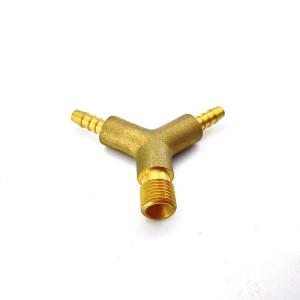 Customized Precision CNC Machined Brass Pipe Fitting for Customized Applications