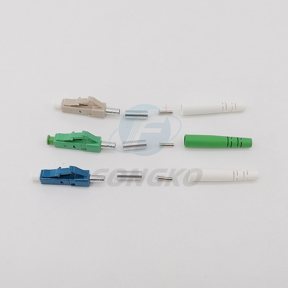 OEM 3.0mm Fast Upc Lc Cable Connector Kit Single Mode Simplex