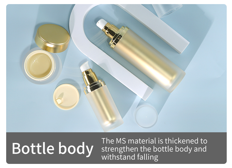 30g 50g Cosmetics Bottle Set Serum Cream Eye Cream Jar 50ml Pressing Toner Water Bottle