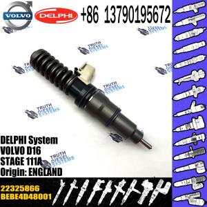 China High Quality Diesel Fuel Injector 22325866 BEBE4D48001 For VOL PENTA MD STAGE II factory