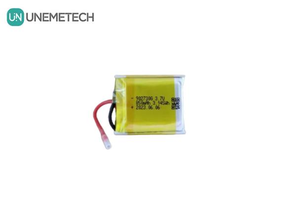 3.7V 850mAh Rechargeable Polymer Lithium Battery 902730 for GPS Digital Camera