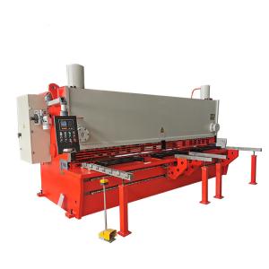 China Q11K Iron Plate Cutting Machine Stainless Steel Hydraulic Swing Shearing Machine 18.5KW factory